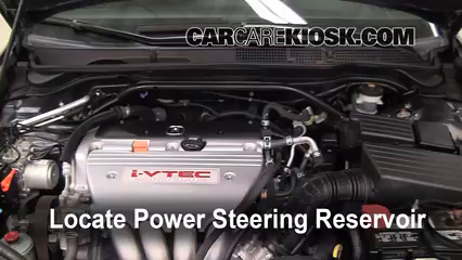2008 Acura TSX 2.4L 4 Cyl. Fluid Leaks Power Steering Fluid (fix leaks)