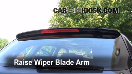 2008 Audi A3 Quattro 3.2L V6 Windshield Wiper Blade (Rear) Replace Wiper Blade