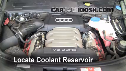 2008 Audi A6 3.2L V6 Fluid Leaks