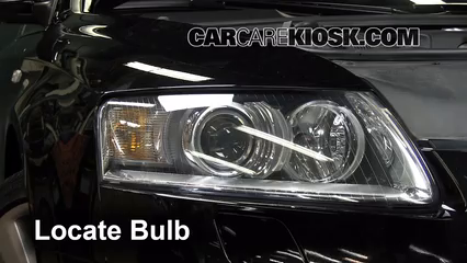 2008 Audi A6 3.2L V6 Lights Turn Signal - Front (replace bulb)