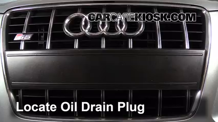 2008 Audi S5 4.2L V8 Huile Changer l'huile et le filtre à huile