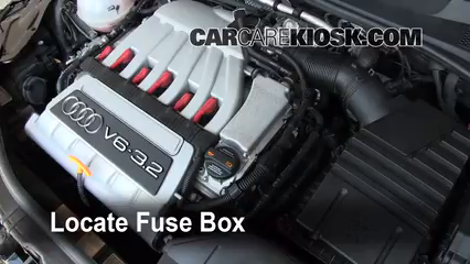 2008 Audi TT Quattro 3.2L V6 Coupe Fuse (Engine) Replace
