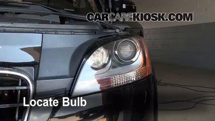 2008 Audi TT Quattro 3.2L V6 Coupe Lights Headlight (replace bulb)