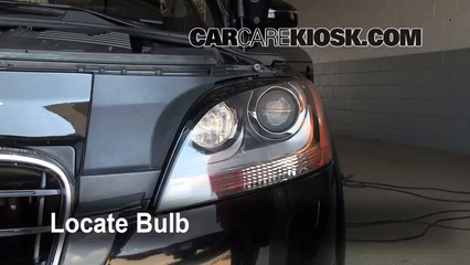 2008 Audi TT Quattro 3.2L V6 Coupe Éclairage Feu clignotant avant (remplacer l'ampoule)