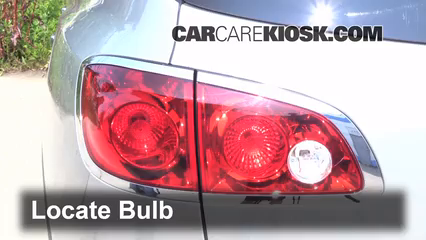 2008 Buick Enclave CXL 3.6L V6 Luces Luz de reversa (reemplazar foco)