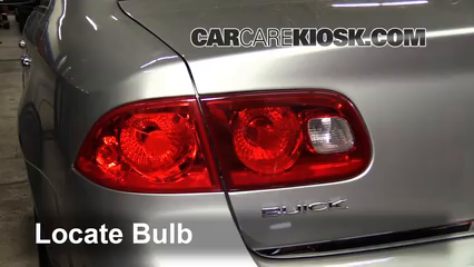 2008 Buick Lucerne CXL 3.8L V6 Lights Reverse Light (replace bulb)