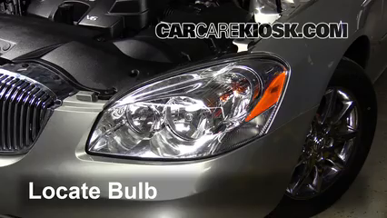 2008 Buick Lucerne CXL 3.8L V6 Luces Luz de giro delantera (reemplazar foco)