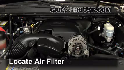 2008 Cadillac Escalade 6.2L V8 Air Filter (Engine)