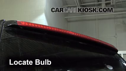 2008 Cadillac Escalade 6.2L V8 Luces Luz de freno central (reemplazar foco)