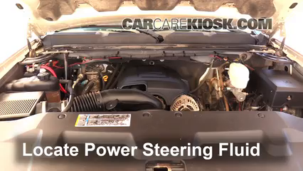 2008 Chevrolet Silverado 2500 HD LT 6.0L V8 Crew Cab Pickup (4 Door) Power Steering Fluid Check Fluid Level