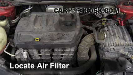 2010 Dodge Avenger SXT 2.4L 4 Cyl. Air Filter (Engine)