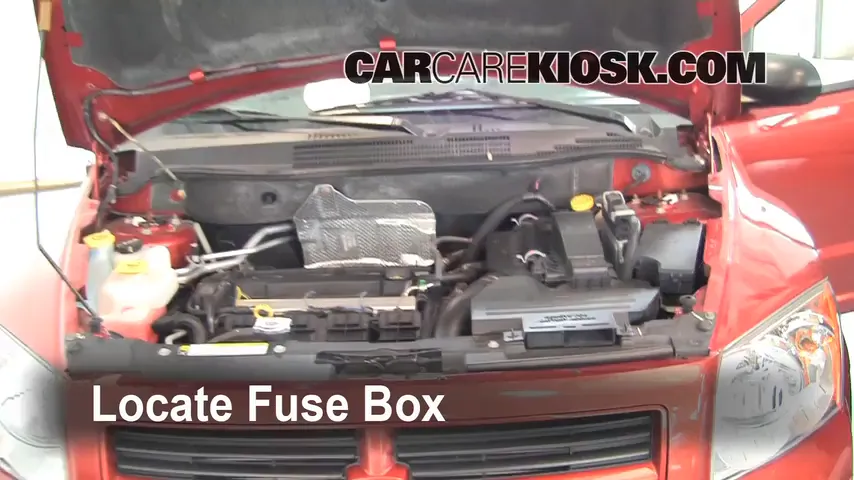 Replace a Fuse: 2008 Dodge Caliber SE 2.0L 4 Cyl