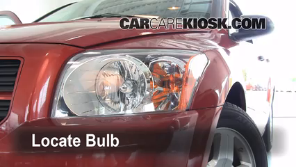 2008 Dodge Caliber SE 2.0L 4 Cyl. Éclairage Feu clignotant avant (remplacer l'ampoule)