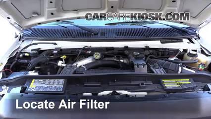 2008 Ford E-350 Super Duty 6.0L V8 Turbo Diesel Extended Cargo Van (3 Door) Air Filter (Engine)