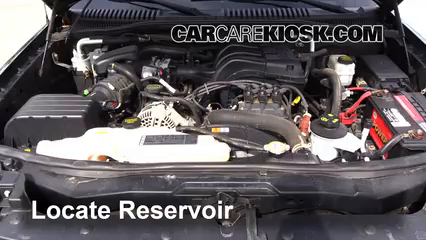 2008 Ford Explorer Sport Trac XLT 4.0L V6 Líquido limpiaparabrisas Controlar nivel de líquido