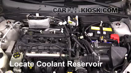 2008 Ford Focus SE 2.0L 4 Cyl. Coupe (2 Door) Coolant (Antifreeze) Check Coolant Level