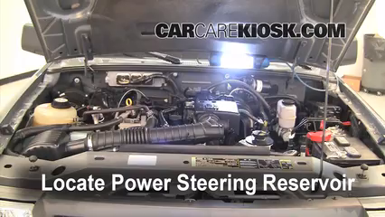 How to Add Power Steering Fluid to a 2008 Ford Ranger XL 2.3L 4 Cyl