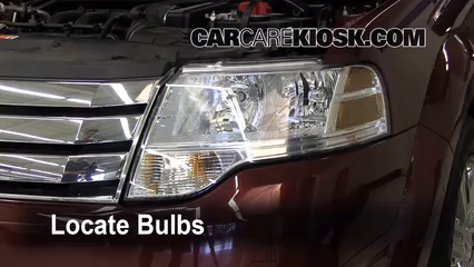 2008 Ford Taurus X Limited 3.5L V6 Luces Luz de estacionamiento (reemplazar foco)