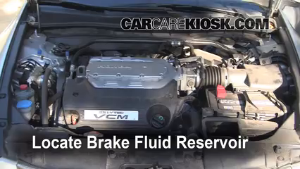 2008 Honda Accord EX-L 3.5L V6 Sedan (4 Door) Brake Fluid