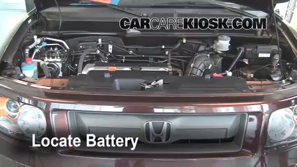 2008 Honda Element SC 2.4L 4 Cyl. Battery Replace