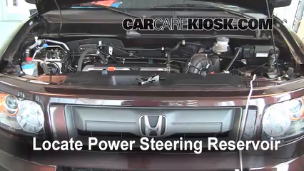 2008 Honda Element SC 2.4L 4 Cyl. Fluid Leaks Power Steering Fluid (fix leaks)