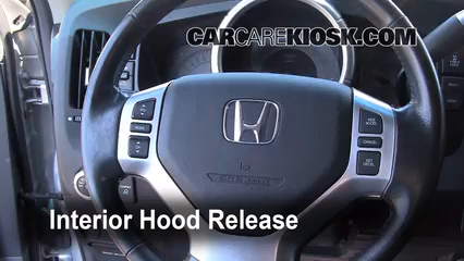 2008 Honda Ridgeline RTL 3.5L V6 Hood