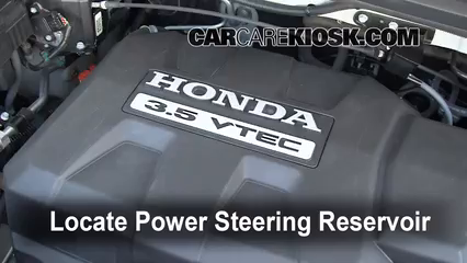 2008 Honda Ridgeline RTL 3.5L V6 Power Steering Fluid