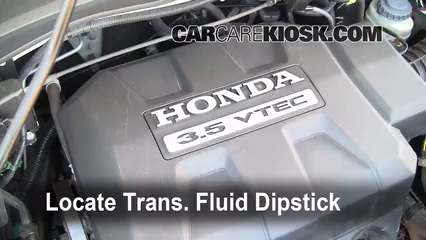 2008 Honda Ridgeline RTL 3.5L V6 Pérdidas de líquido Líquido de transmisión (arreglar pérdidas)