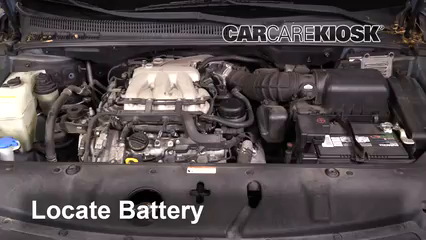 2008 Hyundai Entourage GLS 3.8L V6 Battery Replace