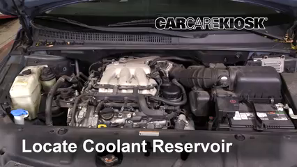 2008 Hyundai Entourage GLS 3.8L V6 Coolant (Antifreeze) Check Coolant Level