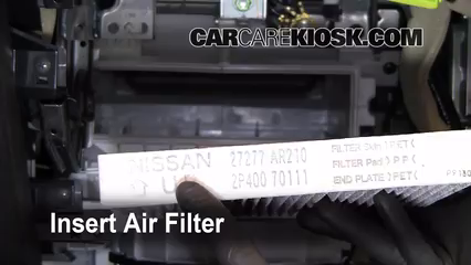Cabin Filter Replacement Infiniti G35 2007 2012 2008 Infiniti G35 3 5l V6