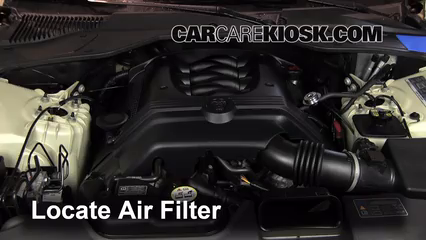 2008 Jaguar XJ8 L 4.2L V8 Air Filter (Engine)