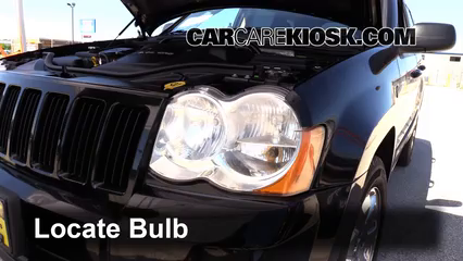 2008 Jeep Grand Cherokee Laredo 3.0L V6 Turbo Diesel Luces Luz de estacionamiento (reemplazar foco)