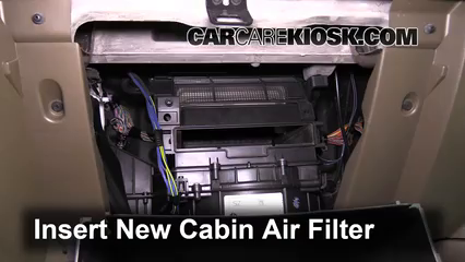 Cabin Air Filter Replacement: 2008 Jeep Patriot Sport  4 Cyl.