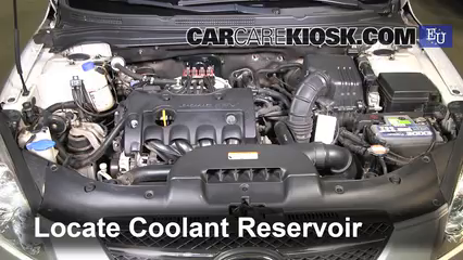 2008 Kia Ceed LX 1.4L 4 Cyl. Coolant (Antifreeze) Add Coolant