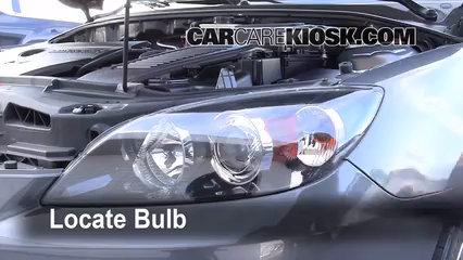2008 Mazda 3 S 2.3L 4 Cyl. Hatchback Lights Daytime Running Light (replace bulb)
