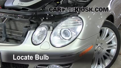 2008 Mercedes-Benz E350 4Matic 3.5L V6 Sedan Lights Turn Signal - Front (replace bulb)