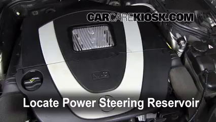 2008 Mercedes-Benz E350 4Matic 3.5L V6 Sedan Power Steering Fluid