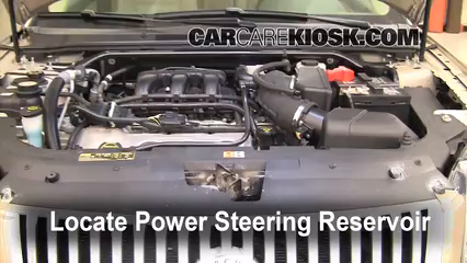 2008 Mercury Sable Premier 3.5L V6 Power Steering Fluid Check Fluid Level