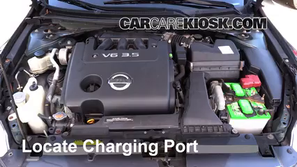 2008 Nissan Altima SE 3.5L V6 Coupe (2 Door) Air Conditioner Recharge Freon
