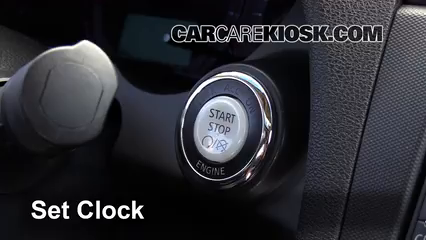 2008 Nissan Altima SE 3.5L V6 Coupe (2 Door) Reloj Fijar hora de reloj