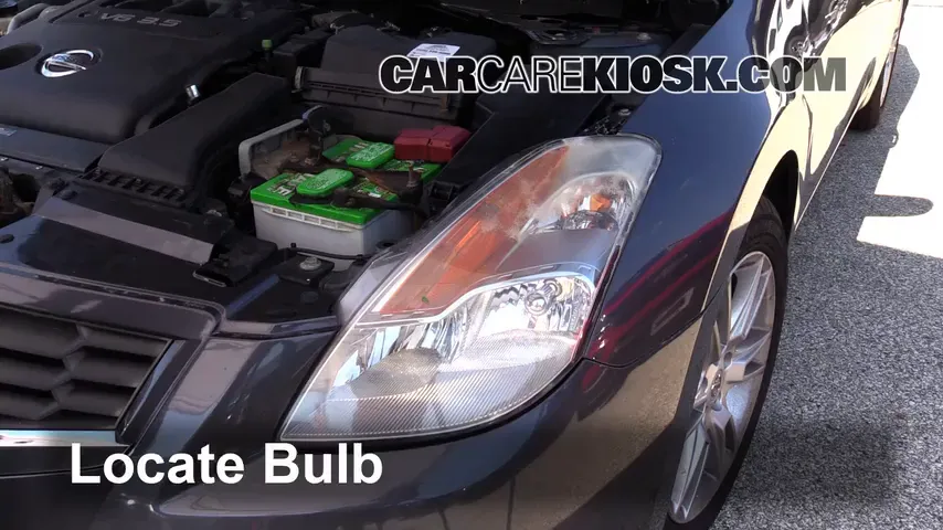 Interior Fuse Box Location: 2008 Nissan Altima SE 3.5L V6 Coupe (2 Door)