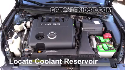 How to Add Refrigerant to a 2007-2013 Nissan Altima - 2008 Nissan