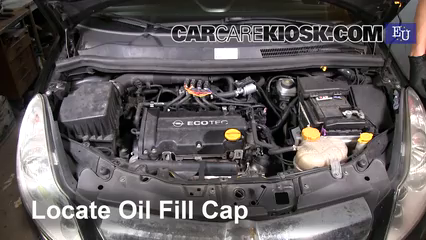 2008 Opel Corsa D 1.2L 4 Cyl. Oil