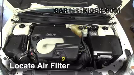 2008 Pontiac G6 GT 3.9L V6 Convertible (2 Door) Air Filter (Engine) Replace