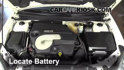 2008 Pontiac G6 GT 3.9L V6 Convertible (2 Door) Battery Replace