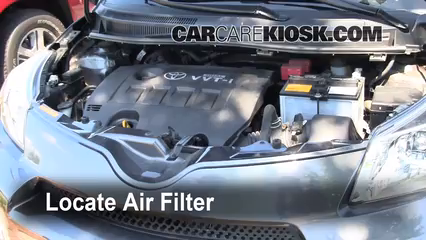 2008 Scion xD 1.8L 4 Cyl. Air Filter (Engine) Replace