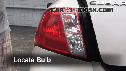 2008 Subaru Impreza 2.5i 2.5L 4 Cyl. Sedan Éclairage Feux de position arrière (remplacer ampoule)