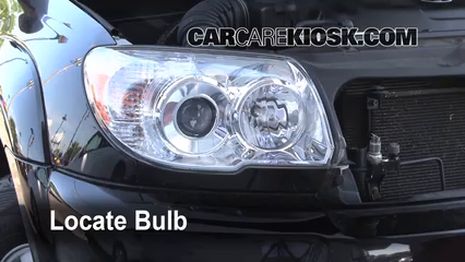 2008 Toyota 4Runner SR5 4.0L V6 Lights Turn Signal - Front (replace bulb)