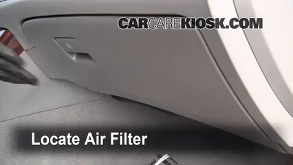 2008 Toyota Avalon Limited 3.5L V6 Air Filter (Cabin) Replace